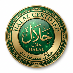 Official 100% Halal Certified Menu Badge for Subway Catering